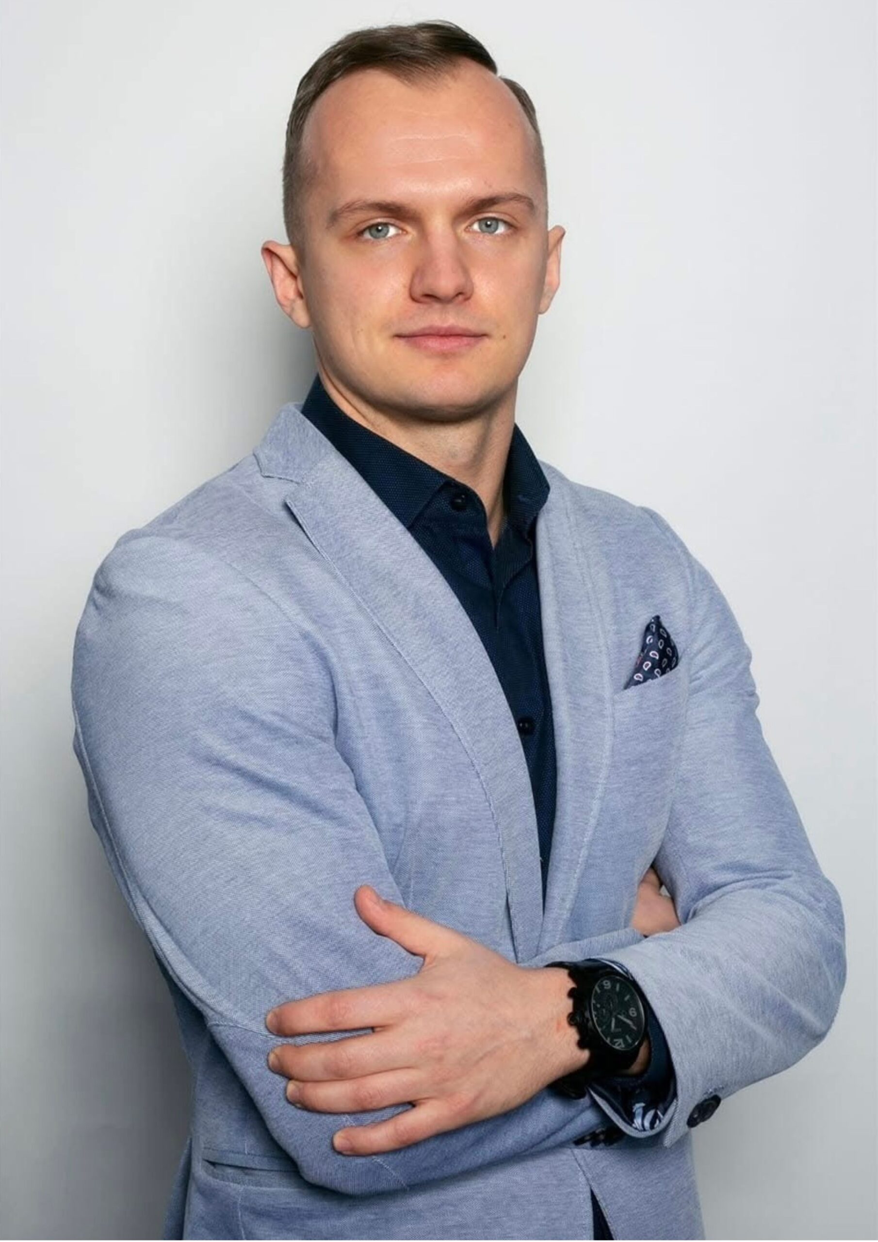 Blue and Beige Vintage Coffee Shop Grand Opening Flyer (1)